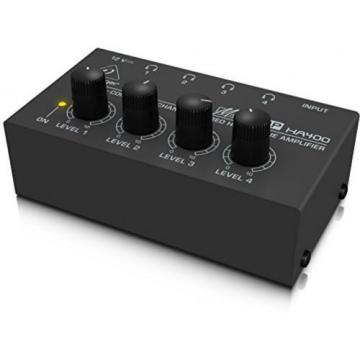 Behringer HA400 Microamp 4 Channel Stereo Headphone Amplifier