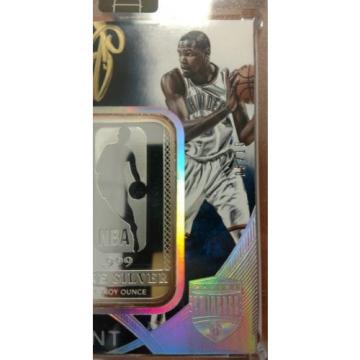 Kevin Durant 2014-15 Panini Eminence 1 Troy Ounce .999 Fine Silver &amp; Auto /10!!!