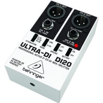 Behringer DI20 Ultra-DI 2 Channel DI Box/Splitter