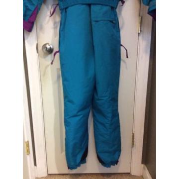 womens size S Columbia radial sleeve snowsuit with hood one piece EUC Vintage?