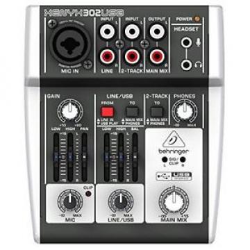 Behringer Xenyx 302 USB Mixer 5 canali con USB