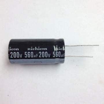 Electrolytic Capacitor Cylindrical Type 200V 560uF Radial Repair Easy DIY