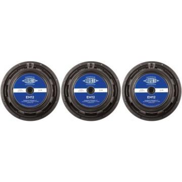 Eminence Legend EM12 12&#034; Guitar Speaker (3-pack) Value Bundle