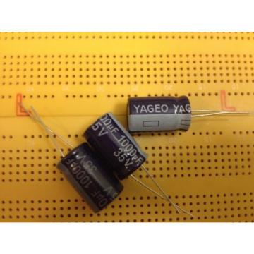 35V 1000uF 1200uF 1500uF 1800uF 2200uF 2700uF 3300uF 4700uF Al Capacitors Radial