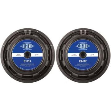 Eminence Legend EM12 12&#034; Guitar Speaker (2-pack) Value Bundle