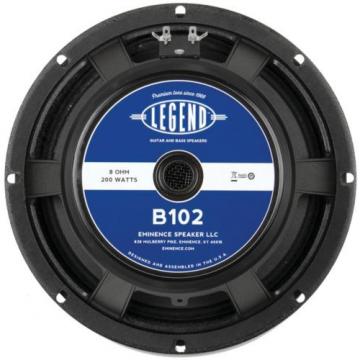 Eminence Legend B102 Legend Series 10&#034; 200-Watt Replace... (3-pack) Value Bundle