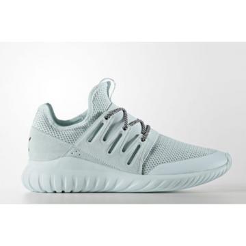 Adidas Mens Tubular Radial Ice Mint Core Black S76717 Size 8-13 Suede Green