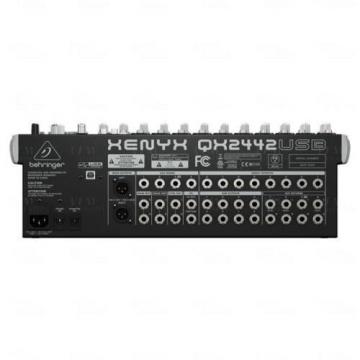 Behringer XENYX QX2442USB PA Mixer 24 Channel