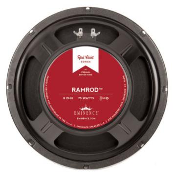 Eminence Ramrod 10&#034; Guitar Speaker Red Coat 8 Ohm 75W RMS 100dB Replacement