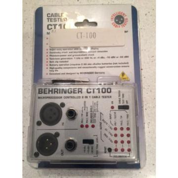 Behringer Cable Tester