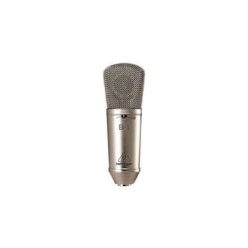 Behringer B-1 Studio Condenser Microphone Gold-Sputtered Large-Diaphragm Mic B1