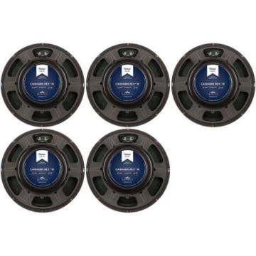 Eminence Cannabis Rex Patriot Series 12&#034; 50-Watt Replac... (5-pack) Value Bundle