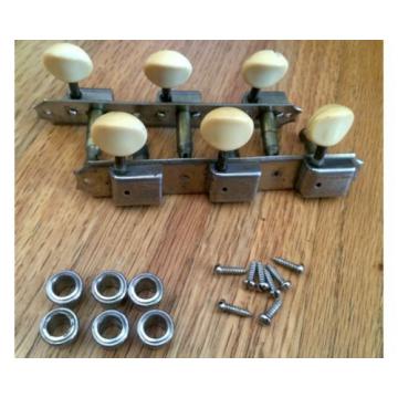 60&#039;s Kluson Deluxe Tuners 3X3 For Gibson, Supro W/ Ferrules And Screws