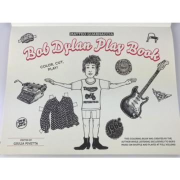 Bob Dylan Play Book by Matteo Guarnaccia (Paperback, 2016) Color, Cut, Play!