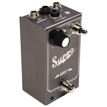 Supro 1303 Boost True Bypass JFET Clean TRS Expression Port Guitar Effects Pedal