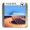 DAddario Limited Edition Tin - 4 Sets of EJ16 Acoustic Guitar Strings with Micro