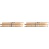 Promark Select Balance Rebound Hickory Drumsticks - 0.5... (4-pack) Value Bundle