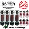 Tube set for Rivera S120 Combo guitar amplifier vacuum valve tubes