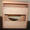 rawcabs Custom oak 1X12 empty combo cabinet for a Rivera Super Champ chassis