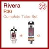 Rivera R30 Complete Tube Set with JJ Electronics