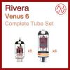 Rivera Venus 6 Complete Tube Set with JJ Electronics