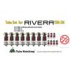 Tube set for Rivera TBR-2M guitar amplifier vacuum valve tubes