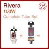 Rivera 100W Complete Tube Set with JJ Electronics