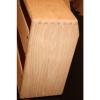 rawcabs Custom oak 1X10 empty combo cabinet for a Rivera Super Champ chassis