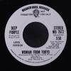 DEEP PURPLE: Woman From Tokyo (long) / Mono (short) 45 (dj) Rock &amp; Pop