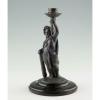 Boy in Löwenfell Candles Chandelier Hercules Marble foot France 1860 Stand