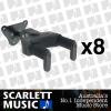 8x Hercules GSP39WB Guitar Wall Mount Stand Auto Grip GSP-39WB *SET OF 8 PACKS*