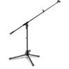 HERCULES MS540B Low Profile Tripod Microphone Stand w/Boom &amp; Mic Clip