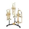 Hercules DS513BB 2 Trumpet/Cornet+1 FLUG Stand w/BagG