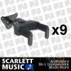 9x Hercules GSP39WB Guitar Wall Mount Stand Auto Grip GSP-39WB *SET OF 9 PACKS*