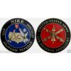 NIKE Ajax / Hercules  ARADCOM VETERAN Challenge Coin w/Stand &amp; Patch - FD USA