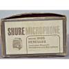 2-VINTAGE SHURE 510-S MODEL HERCULES DESKTOP/STAND MICROPHONES W/1 ORIGINAL BOX