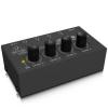 Behringer Microamp Ha400 Ultra-Compact 4-Channel Stereo Headphone Amplifier