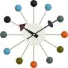 George Nelson Desien Ball Clock Art clock of radial form and pop color