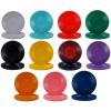 New Bulk Lot of 1000 Blank Radial Interlocking 2g Plastic Casino Poker Chips