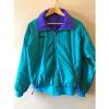 Columbia Radial Sleeve Reversible Green Purple Nylon Thinsulate Jacket sz M CJ2