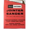 Vintage Craftsman Jointer Sander 8 Inch For Table Or Radial Saw