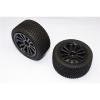 GPM Flat Vacuum 6 Poles Wheels w/Radial Tires (40G,2pcs) For Traxxas Mini E Revo