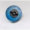 3M RADIAL BRISTLE DISC 2&#034; BLUE 400 GRIT 6 PLY FINISHING BRUSH MOUNTED on HUB