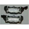 COPPIA PINZE RADIALI BREMBO BREMBO RADIAL FRONT BREAKE CALIPER INTERASSE 100mm (