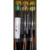 PSE Radial X-weave Raven Arrows Fletched w/inserts 200 or 300 1 Dz.