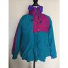 Vintage WOMENS COLUMBIA CRITERION 3-1 SKI XL JACKET RADIAL SLEEVE PURPLE,TEAL,F