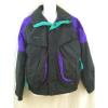 COLUMBIA Mens Black Purple POWDER KEG Nylon Radial Sleeve JACKET Size M