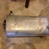 Vintage warbird, aviation oil tank, radial