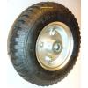 PNEUMATIC TROLLEY WHEEL 8 inch O.D.- 2 PLY RADIAL - SINGLE HUB - 16mm AXLE BORE.