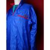 Men&#039;s Large Vintage Columbia Full Zip Windbreaker Hideaway Hood Radial Sleeve EC